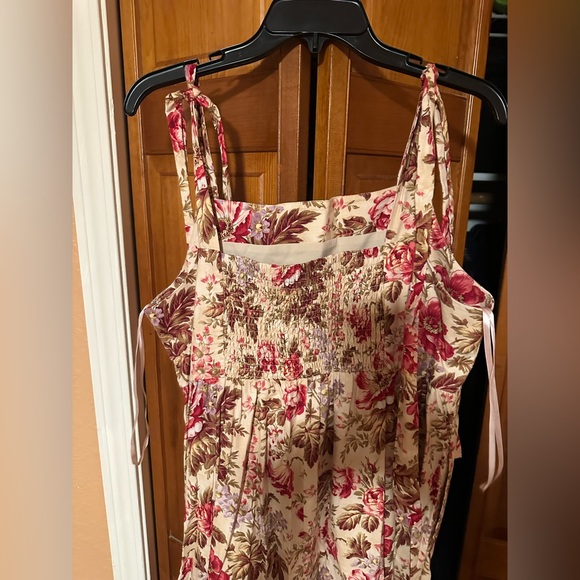 Gal meets Glam tie floral dress 14 - Picture 7 of 14